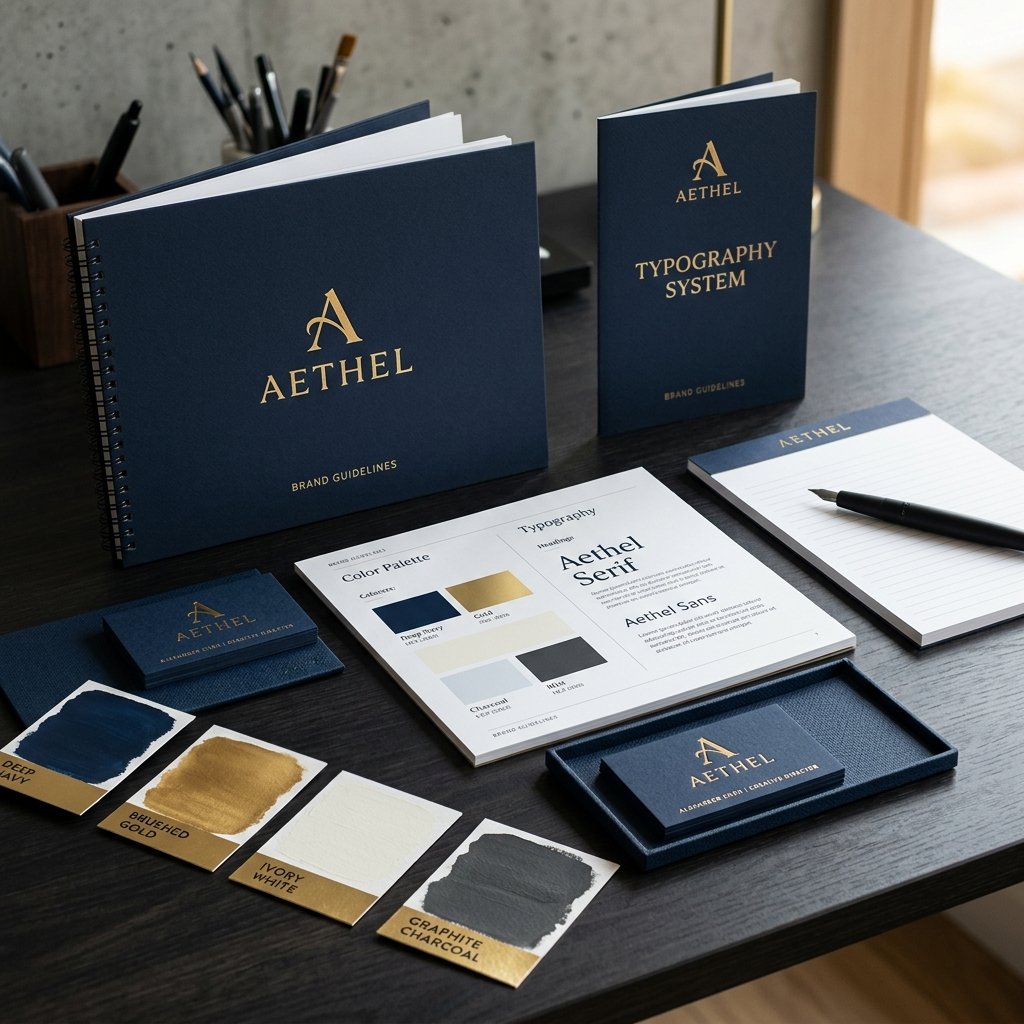 Luxury Brand Identity & Logo Guidelines